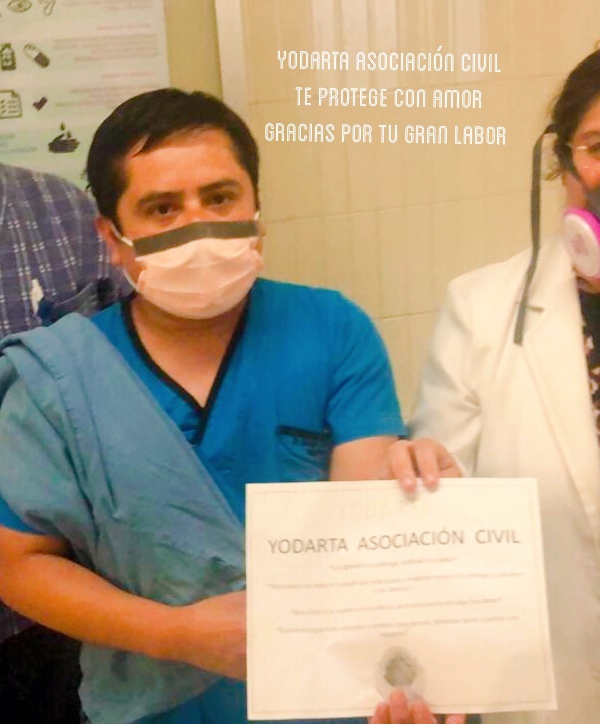 YODARTA dona kits para medicos COVID-19
